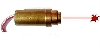 HM0691 Laser 2.6V/670nm s optikou - bod