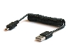 KAB USB-AV2.0/USB-MICRO-LC spirlov 1m