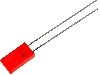 LED-H2.5x5 R005 D (L383IDT) dioda