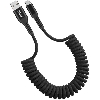 KAB USB-AV2.0/USB-C spirlov 1.5m