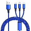 KAB USB-AV2.0/USB-C+USB-MICRO+Lightning 1.2m